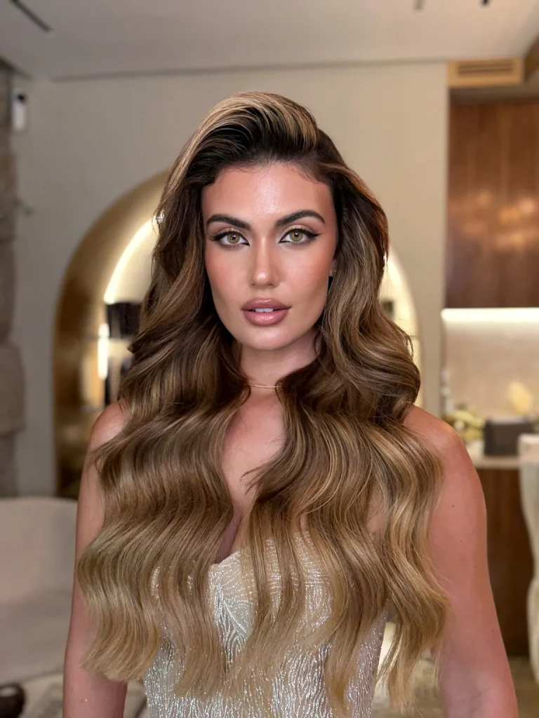 Corte y peinado de mujer